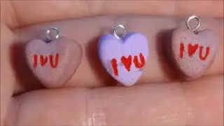 Valentine's Day Sweetheart Candy Charm Tutorial
