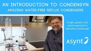 Water free reflux condensers that perform as well as a water condenser!  CondenSyn from Asynt