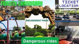 Fun city part 2| Amusement park in Chandigarh 2025 | Fun city amusement & Water park Chandigarh