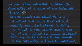 Intersection and Inclusion Exclusion