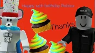 Roblox's 14th birthday celebration!!!!🎂🎂😁✋