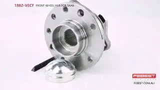 1882-VECF FRONT WHEEL HUB FOR SAAB