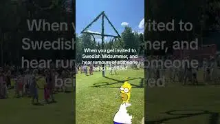 Does anyone else know this midsummer tradition? #podcast #movingabroad #sweden #midsummer #sverige