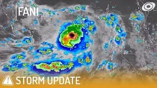 Cyclonic Storm Fani to become a Powerful Cyclone - 7am IST Apr 29, 2019