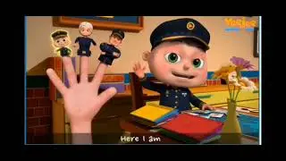 police finger family songs /zool babies songs /