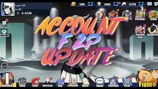 Обновление аккаунта F2P BLEACH Immortal Eternal Soul