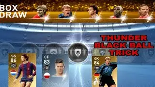 Thunder Black Ball Trick In Legends Worldwide/pes 19 mobile