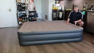 iDOO Queen Air Mattress with Built in Pump: Perfect for Camping & Guests!