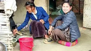 Hoa lá lại xuống thăm bà 