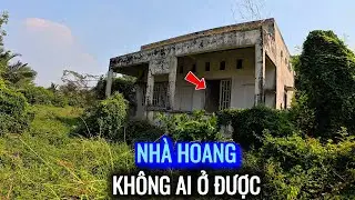 Rung rợn ng&ocirc;i nh&agrave; hoang chủ bỏ của chạy
