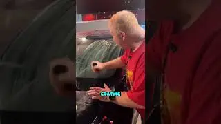 Лучший способ почистить лобовое стекло автомобиля 😮 ссылка в профиле 🚗