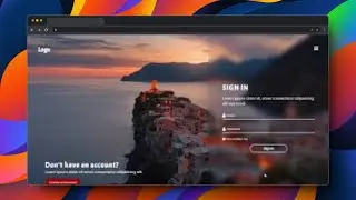 Responsive Login Form Website using HTML and CSS | Registration Form
