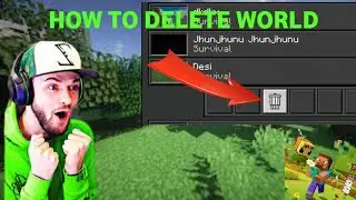 How to Delete minecraft world minecraft mein world Kaise delete Karen All gaming 1 ❤️
