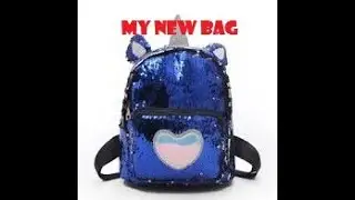 My new color changing Sequin  Backpack