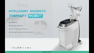 Introducing the Intelligent Magnetic Therapy Robot #painrobot #massagerobot #aiintelligence#humanoid