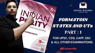 Formation of states and UTs| Part 1 |#upsc #cds #ssc #polity 