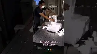 4-Axis CNC Hot-wire Foam Cutter