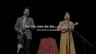 D&eacute;sir&eacute;e Saarela & Luca Bordonaro Det blir som det ska