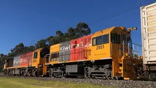 DL 9596 DH 2851 with M90D approaching Hamilton Station NIMT