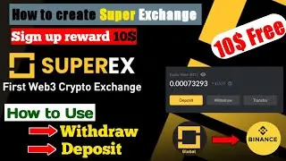 How to Create SuperEx Account | Earn sign up free 10$ | The Faizan Technical