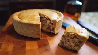 Pizza Rustica with a Bearded Man.