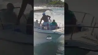 too sexy for his hat #haulover #boats #toosexy #fail #funny