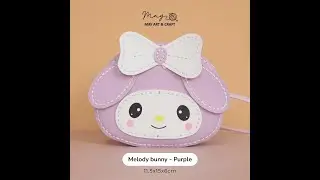 My Melody | DIY Leather Bag Kit Tutorial for Beginners | Step-by-Step Guide with Tips