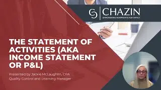 Statement of Activities Explained: Nonprofit P&L & Restricted Funds - Chazin