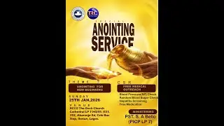 SPECIAL ANOINTING SUNDAY SERVICE || RCCG THE ROCK CHURCH LP7 || 25TH JANUARY 2026