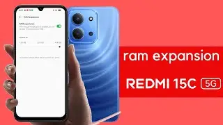 Redmi 15C: How to Use RAM Extension