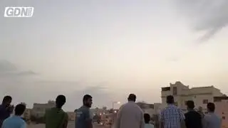 Muslims gather to view Ramadan's moon