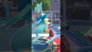 pokemon legend za mega shiny sceptile #pokemon #pokemonlegendsza #pokemonza #shinypokemon #pok&eacute;monza