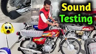 Honda CG 125 2026 Model Sound Testing