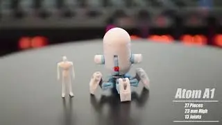 Atom A1 | World's Smallest Robot Model Kit | | Review |