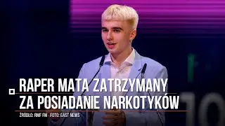 Raper Mata zatrzymany za posiadanie narkotyk&oacute;w