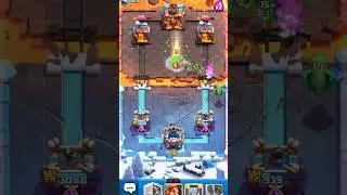 Mazo de Sabueso de lava + Globo espejo 💪 👑 #clashroyale #gaming #gameplay #shorts