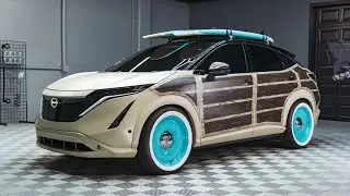 Nissan Ariya Surfwagon Concept Slideshow