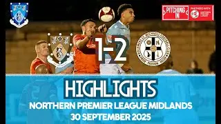Rugby Town 1-2 Boldmere St Michaels - 30/09/25 - Northern Premier League Midlands - Match Highlights
