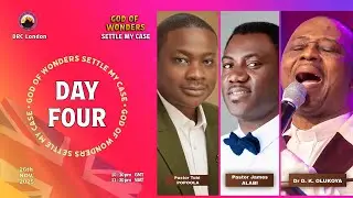 GOD OF WONDERS SETTLE MY CASE || DAY 4 || MFM DRC LONDON || 26TH NOV, 2025