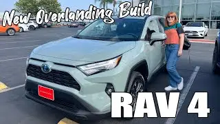 NEW BUILD coming to the Channel - 2023 RAV 4 XLE Hybrid - Overlanding build