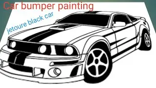 How To Paint Plastic parts' Car:step by step' #autocar #plastic #spraypainting #huntedcarpaintjob