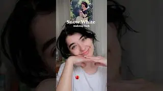 me in Disney when?🍎🪞#snowwhite #disney #princess #makeup #makeuptutorial #disneyprincess
