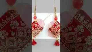 Red colour lehenga latkan design / latest design #khushi62
