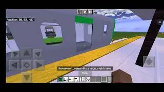 Minecraft metro train drive part 2