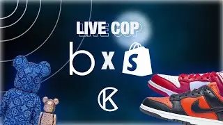 Kenbo Live Cop Ep 1 - Nike Dunk Low Champ Colors, University Red, Bearbrick Clot with BalkoBot