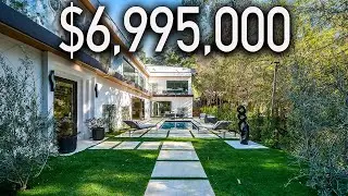 West Hollywood's Newest Modern Home with Unique Front Yard Pool