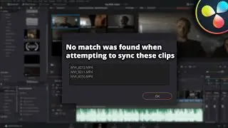 Как устранить проблемы синхронизации нескольких камер — руководство по DaVinci Resolve