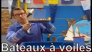 Comment le vent permet-il à un bateau d'avancer? - C'est pas sorcier