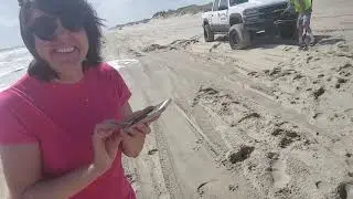 Got #StuckInSand on the #CorollaNC #4WDBeach at #OBX