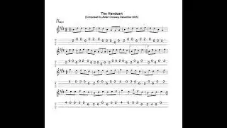 The Handcart - a jig in E Major composed, tabbed for mandolin and played by Aidan Crossey